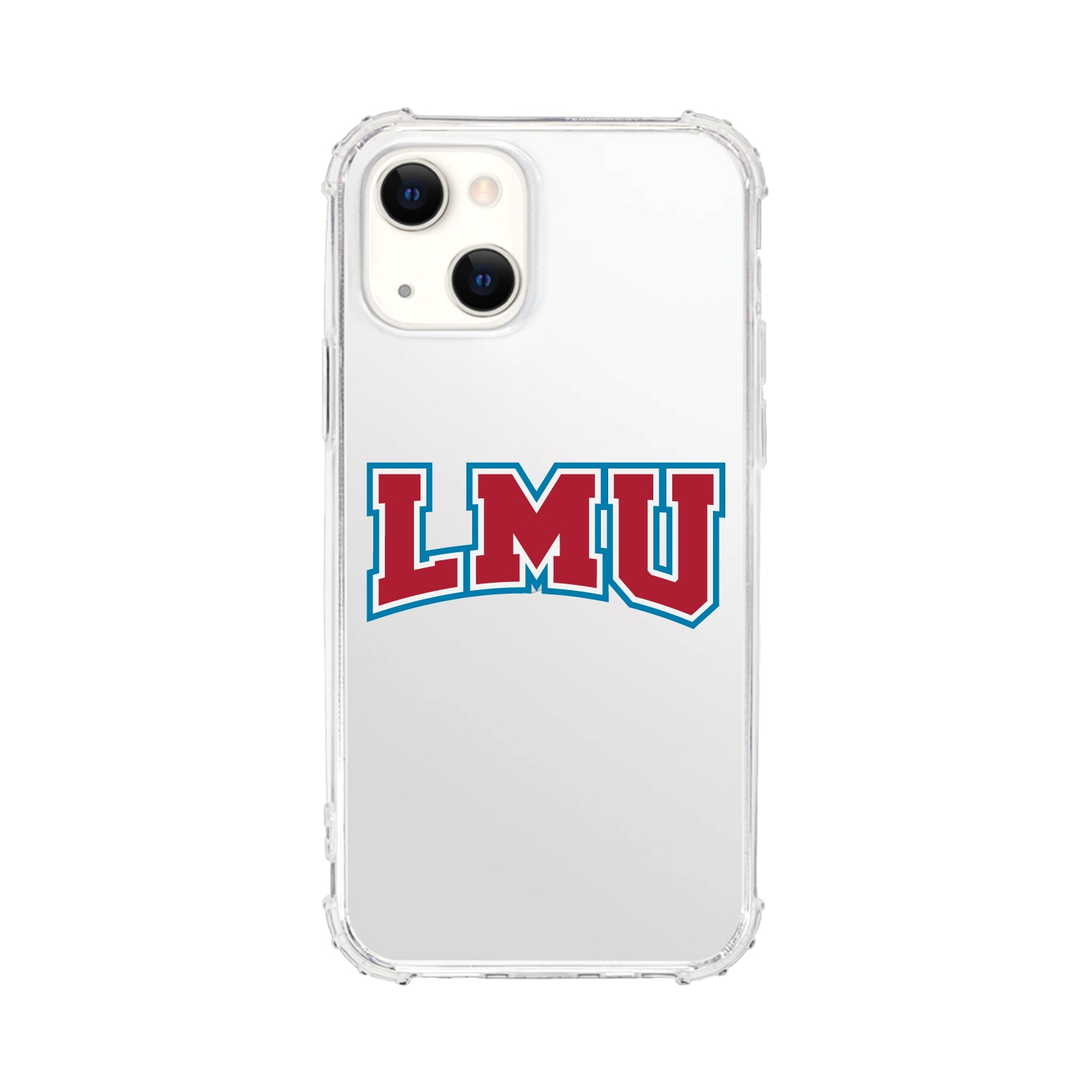 Loyola Marymount University V2 Clear Tough Edge Phone Case, Classic V1 - iPhone 14