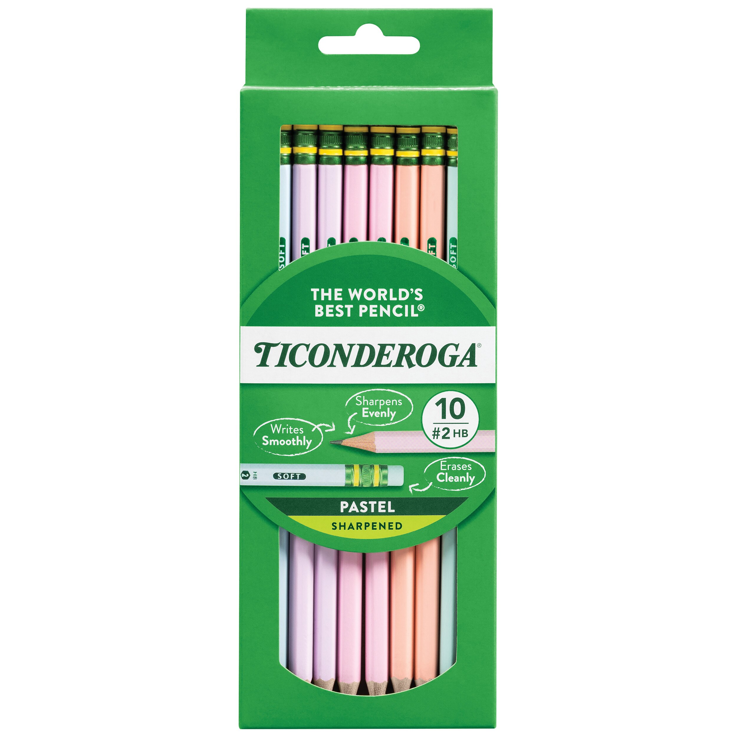 Ticonderoga Pastel Pencils 10ct