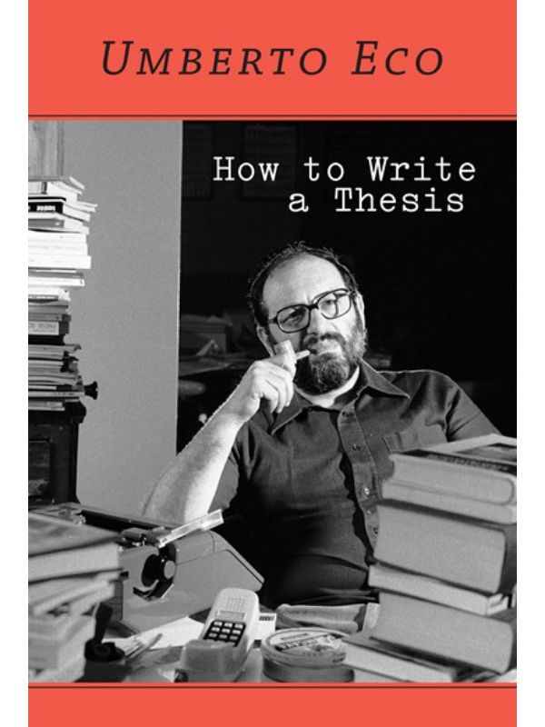 How to Write a Thesis