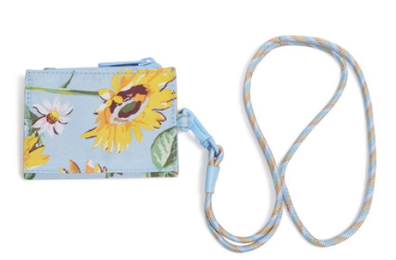 Lanyard Card Case : Sunflower Sky