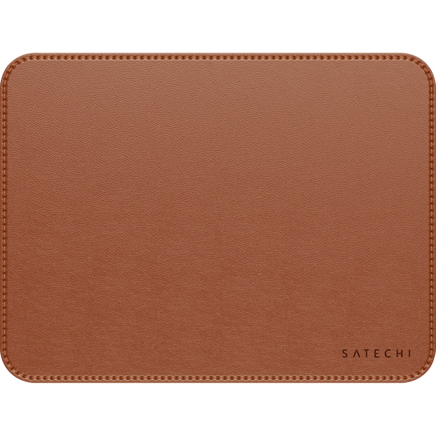 Satechi Vegan-Leather Prem Mouse Pad- Brown