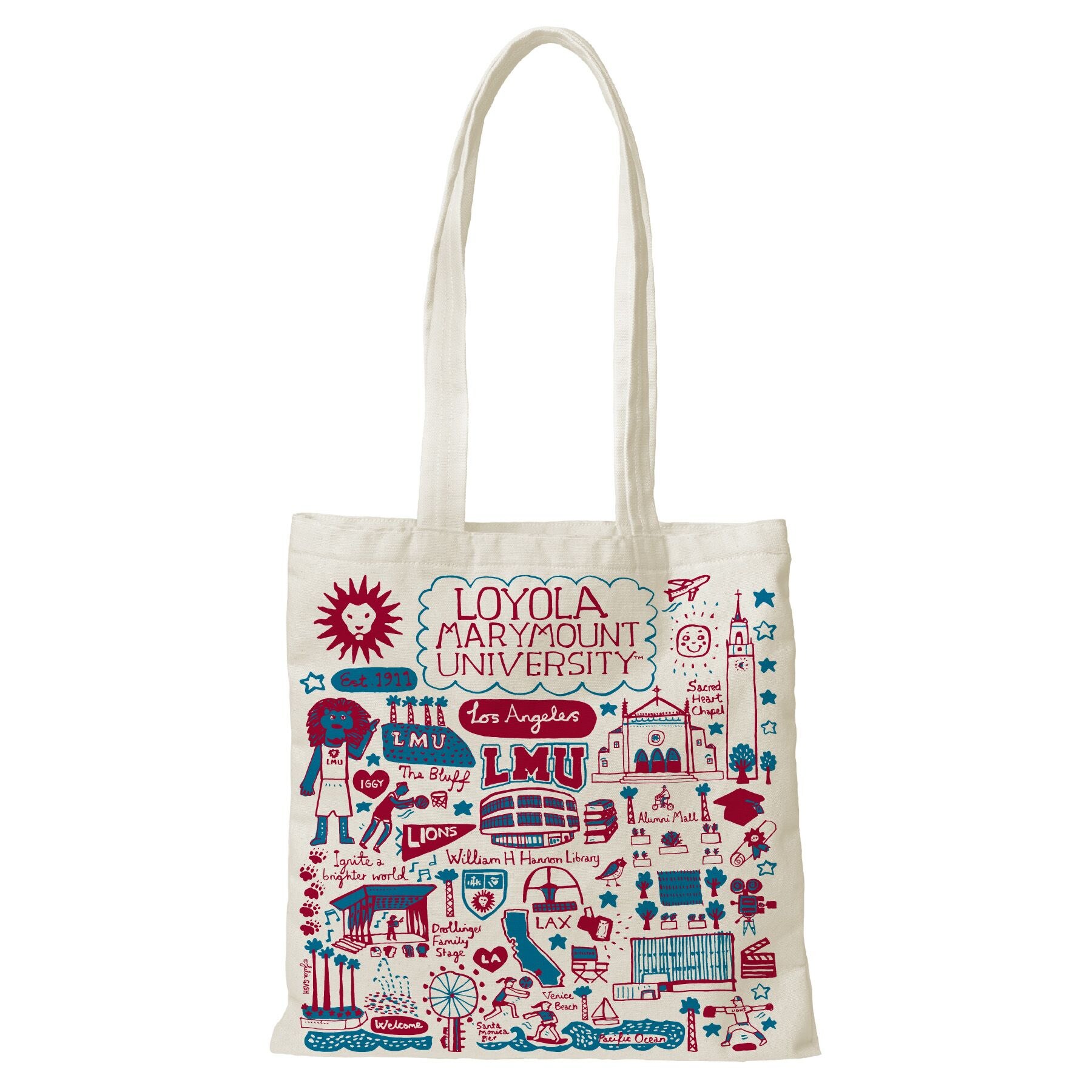 Loyola Marymount University 6035 Julia Gash Tote canvas