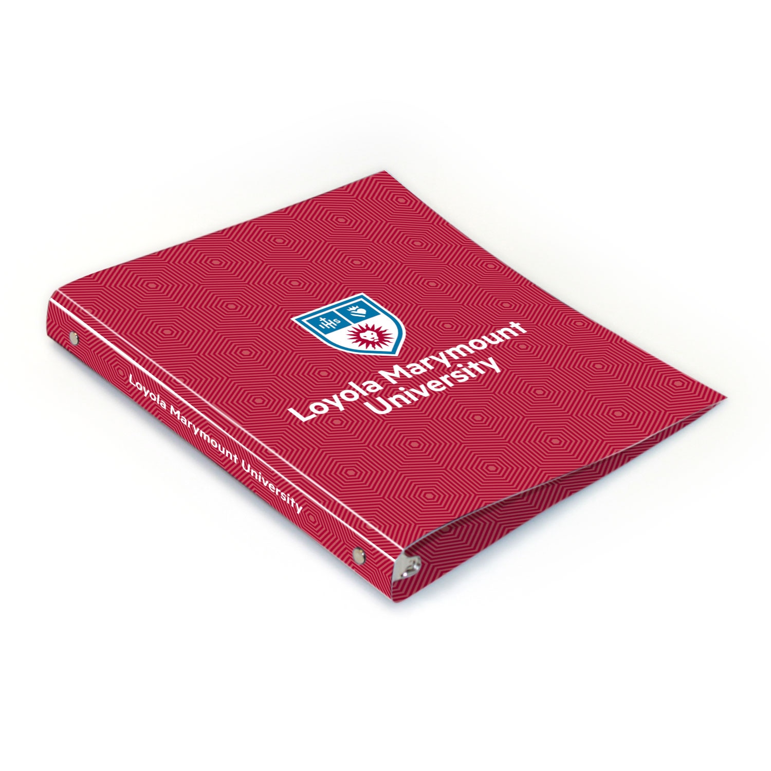 Loyola Marymount Full Color 2 sided Imprinted Flexible 1" Logo 1 Binder 10.5" x 11.5"