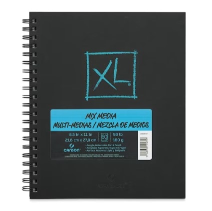 Canson XL MIX MEDIA BOOK 60 SHEET 8.5 X 11
