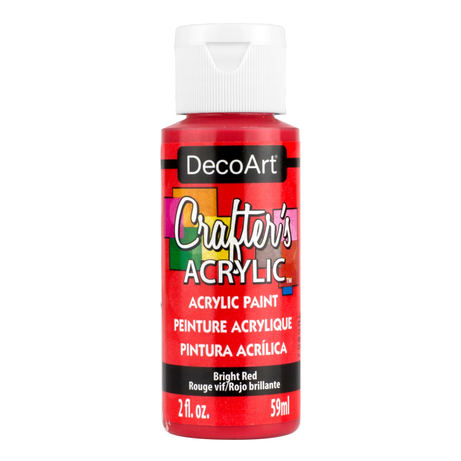 Crafters Acryl Paint Bright Red