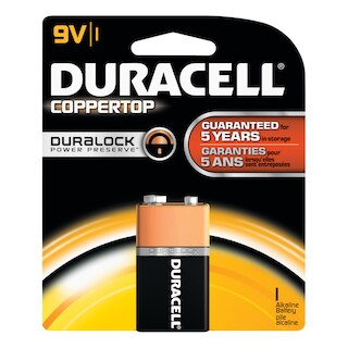 Single Pack 9V Alkaline Battery