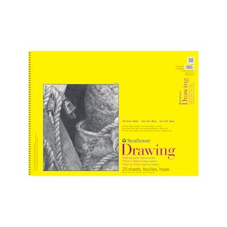 Strathmore Drawing Paper Pad, 300 Series, 25 Sheets, 18
