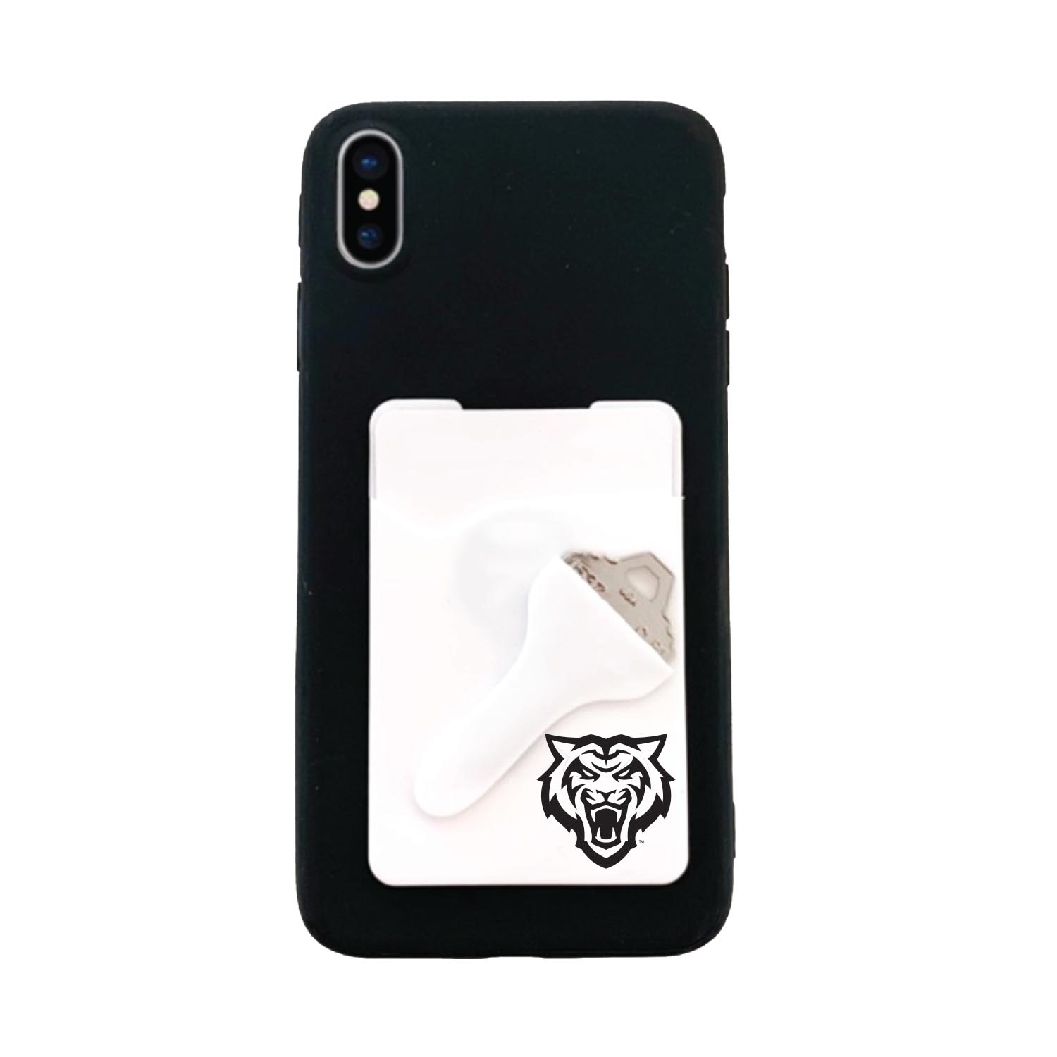 Silicone Wallet w Key Holder Black