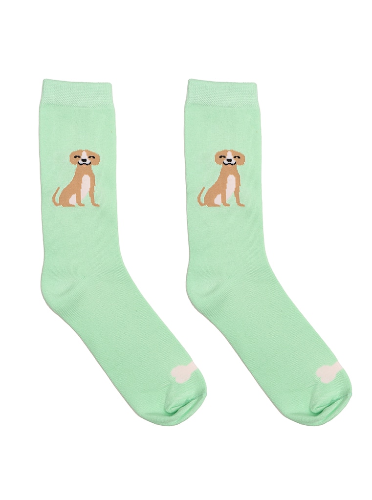 Living Royal Dog 3D Crew Socks