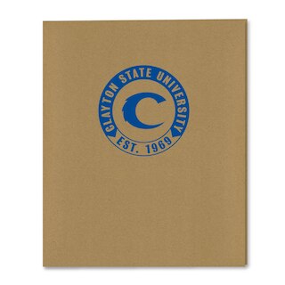 Recycled Emblematic Kraft 2 Pocket Folder