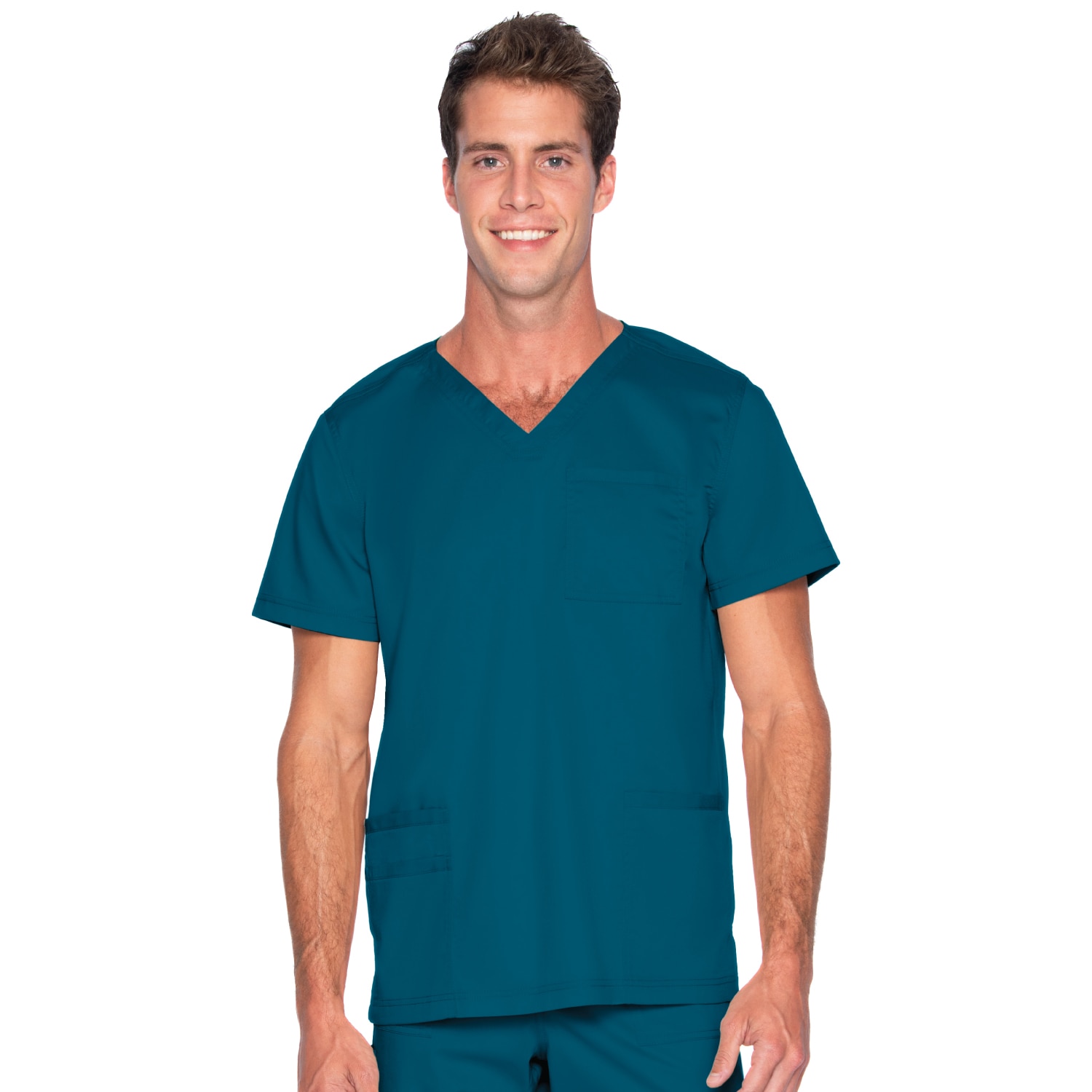 Men's 4 Pocket V-Neck Scrub Top