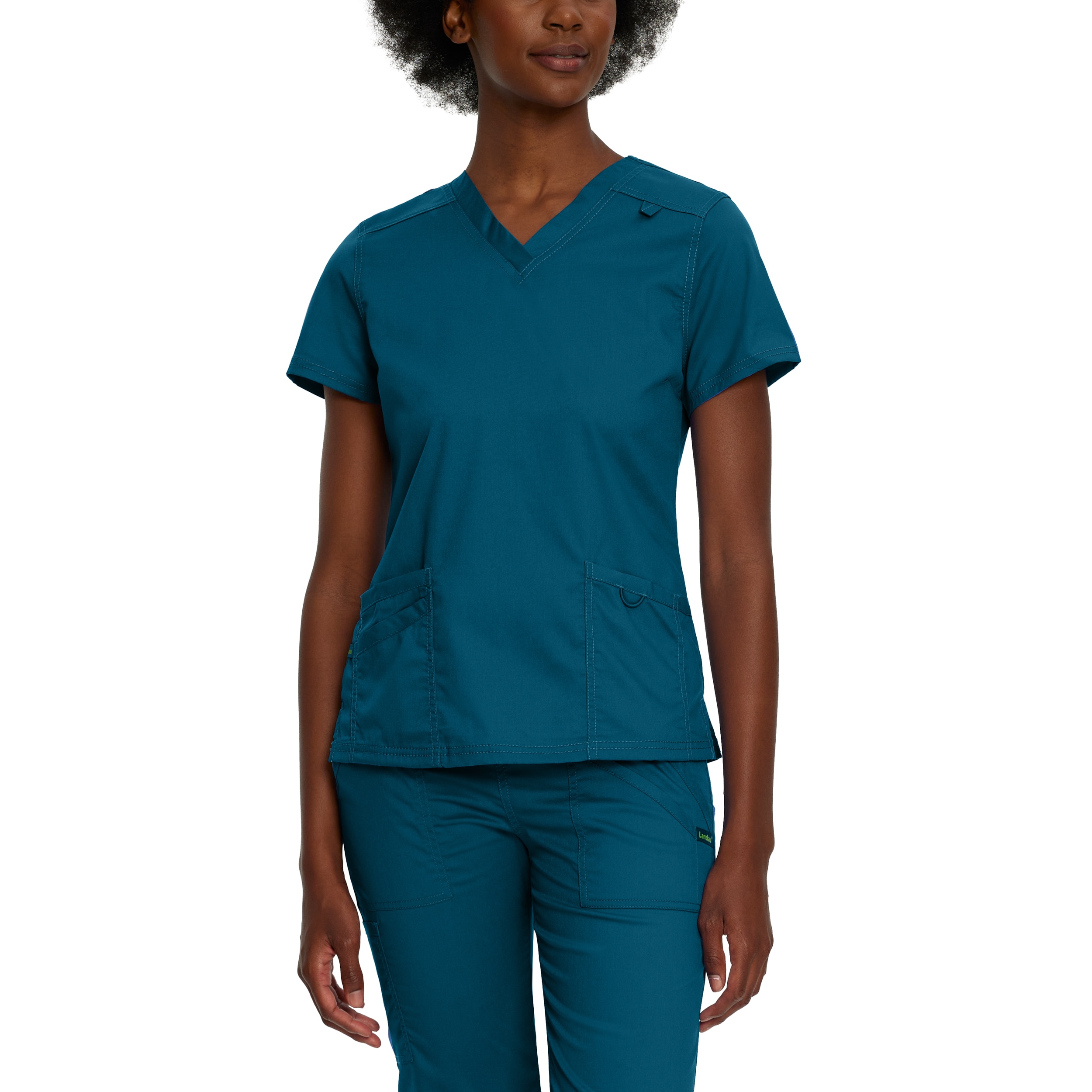 Women's  V-Neck Scrub Top