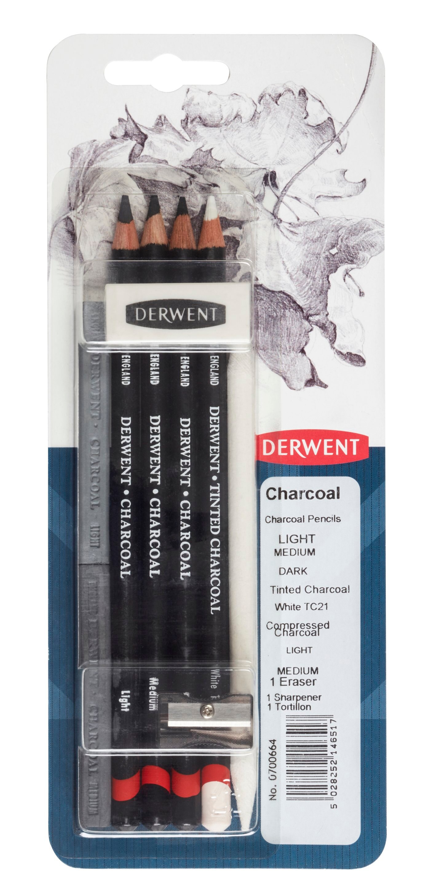 Derwent Charcoal Mixed Media Set