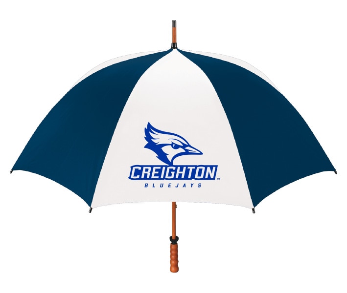Creighton Blue Jays "The Eagle" Sporty Wood Shaft Golf Umbrella 62"