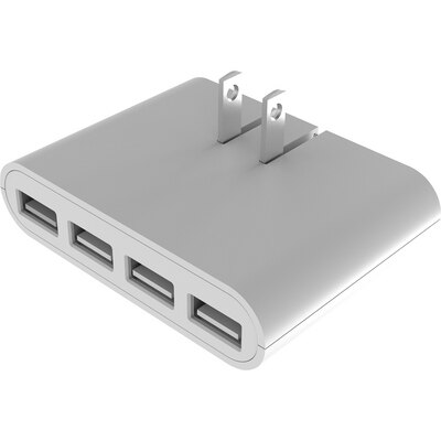 iHome Slim Wall Charger White