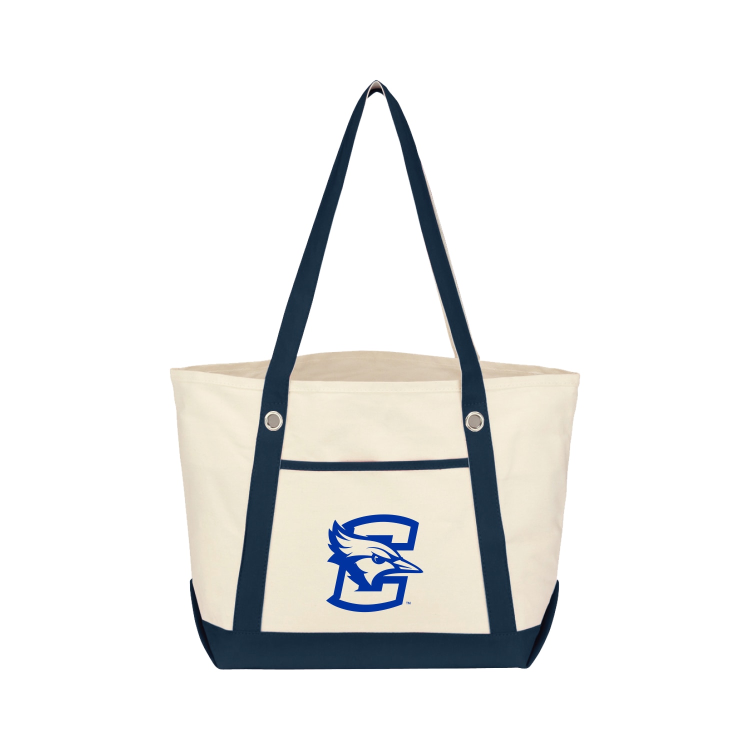 Creighton Blue Jays CTKME Medium 12oz Canvas Boat Tote