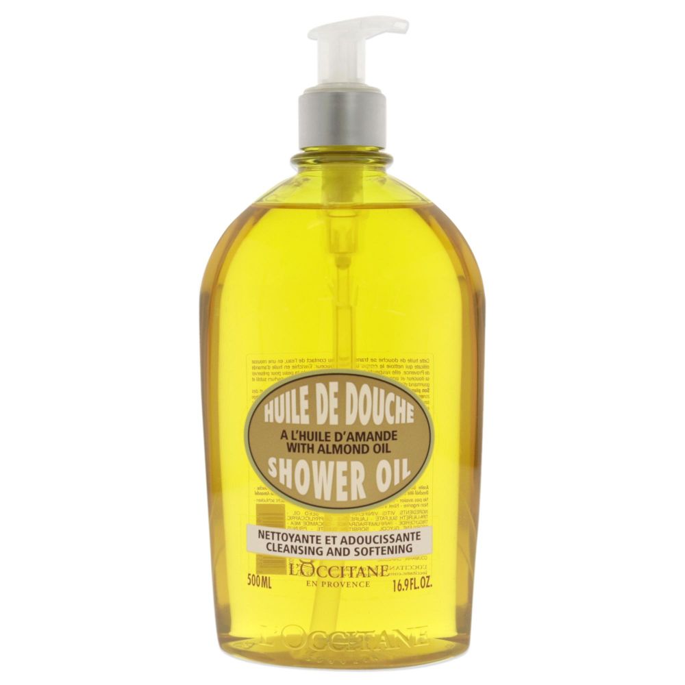 Almond Shower Oil by LOccitane for Unisex - 16.9 oz Shower Oil