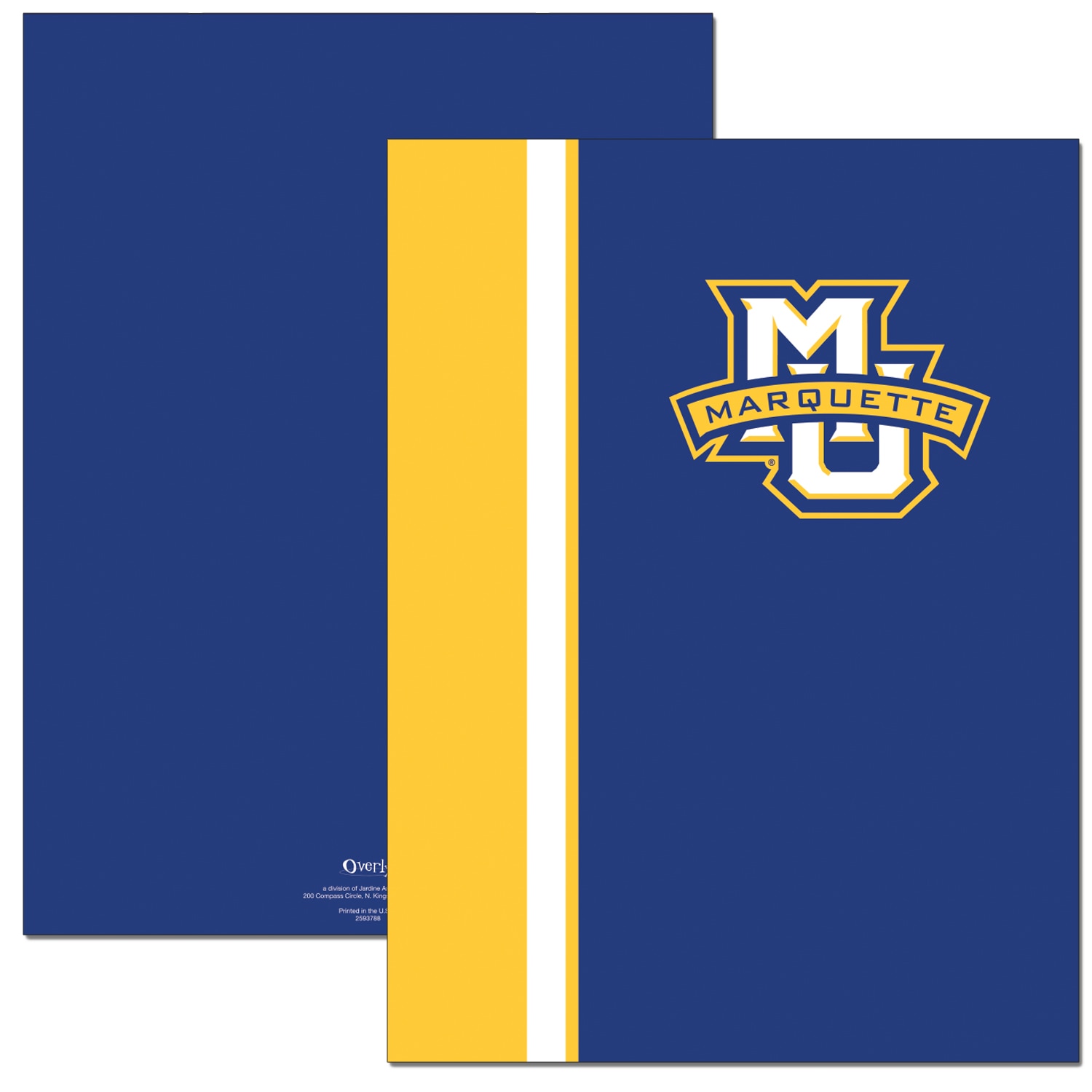 Pocket Folder School Name 9x12