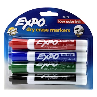 EXPO Dry Erase Marker, Assorted