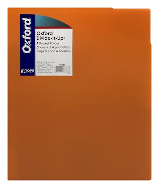 Poly (Divide It Up) Portfolio (Assorted Colors)