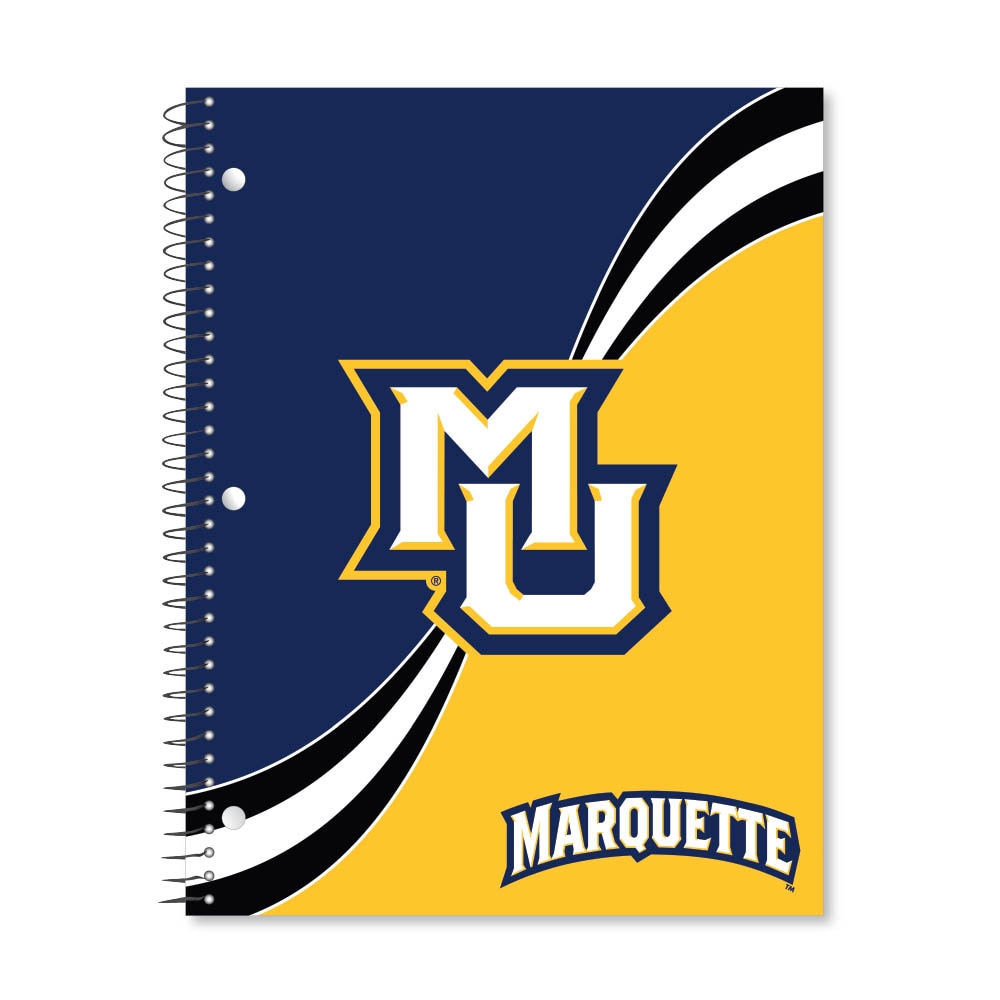 Digi Curve Divide 1 Subject 11"x8.5" 70 Count College Ruled Spiral Notebook