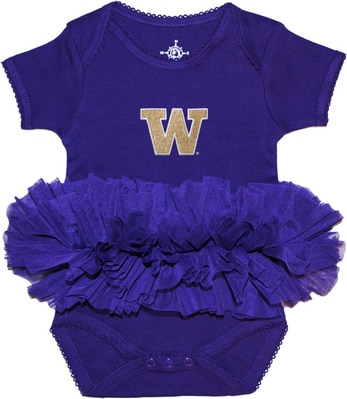 Washington Huskies Creative Knitwear TuTu Onesie Washington Huskies Creative Knitwear TuTu Onesie
