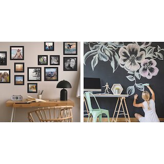 Roommates Black Wall Decor Bundle