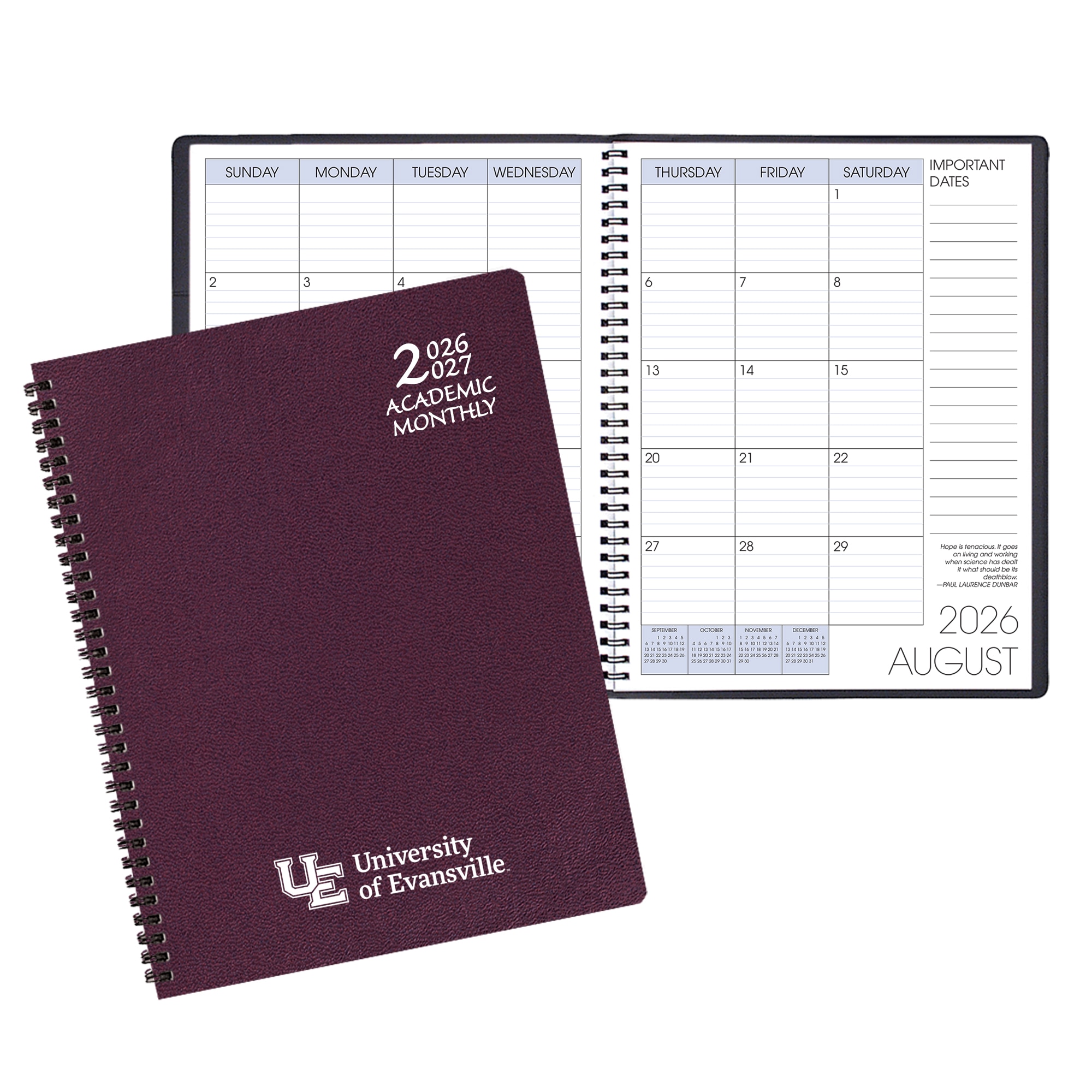Payne '26-'27 Imprinted Academic Monthly Planner