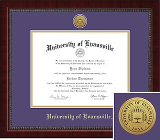 Church Hill Classics 8.5x11, Engraved , Bachelors, Masters, PhD Diploma Frame