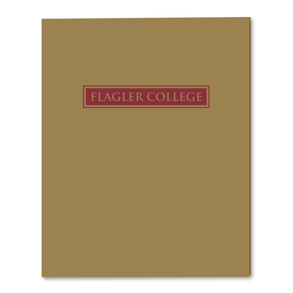 Roaring Twin Pocket Laminated Foil Portfolio 11 x 8.16