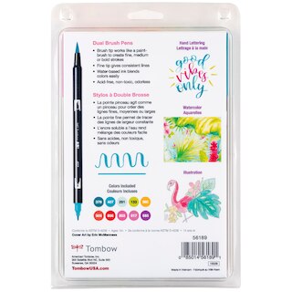 Dual Brush Set Tropical