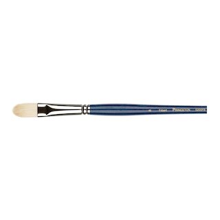 Princeton Brush Ashley Natural Bristle Brush, Filbert, 12