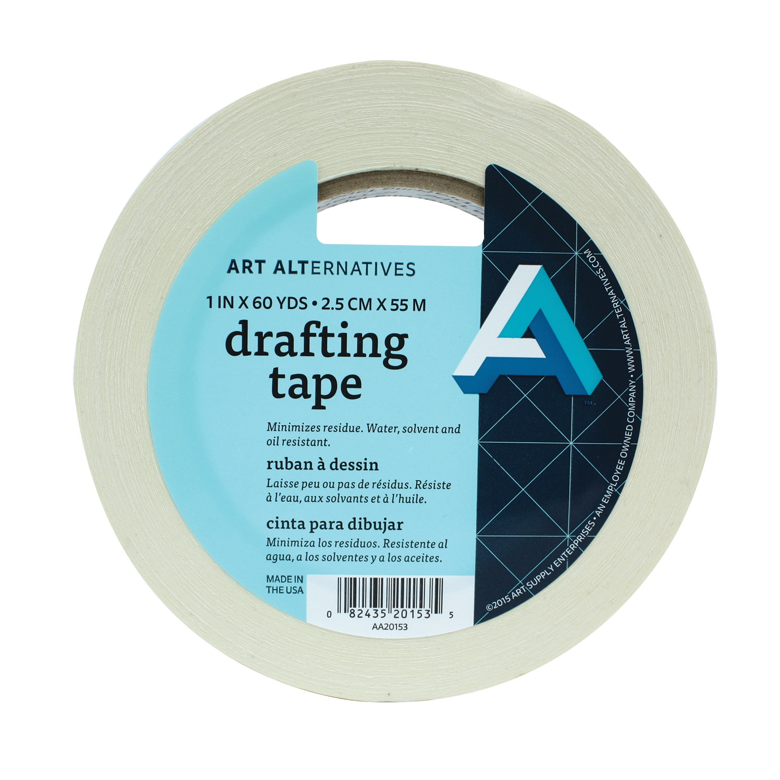 Art Alternatives Drafting Tape, 1" x 60 yds.