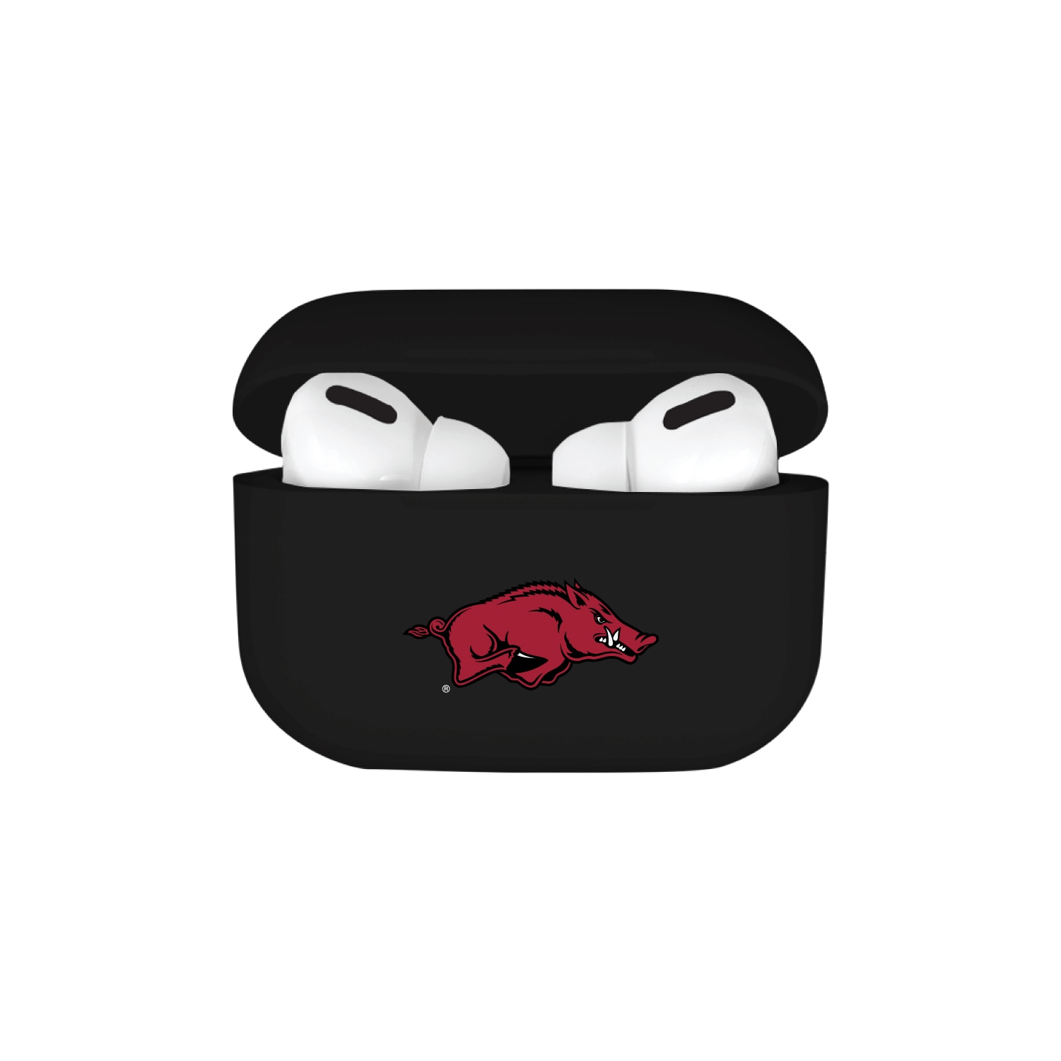 University of Arkansas - Fayetteville Airpod TPU Case. Gen 3: Black