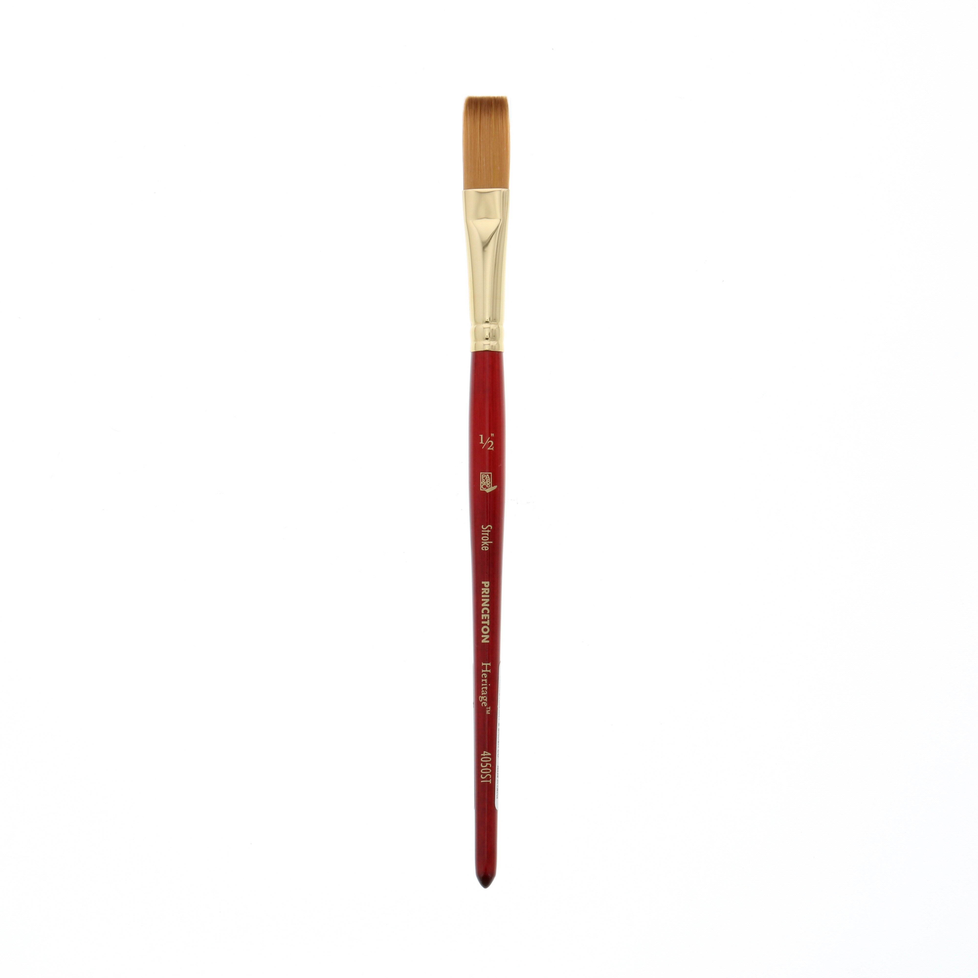 Princeton Brush Heritage Synthetic Sable Watercolor & Acrylic Brush, Stroke 1/2"
