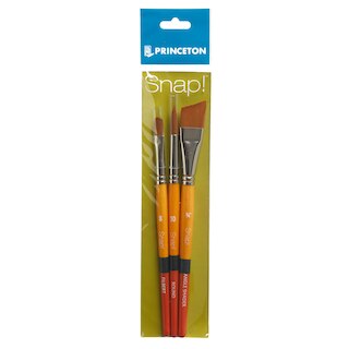 Princeton Brush Snap Gold Taklon Brush Set #1