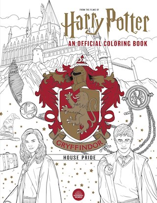 Harry Potter: Gryffindor House Pride: The Official Coloring Book: (Gifts Books for Harry Potter Fans  Adult Coloring Books)