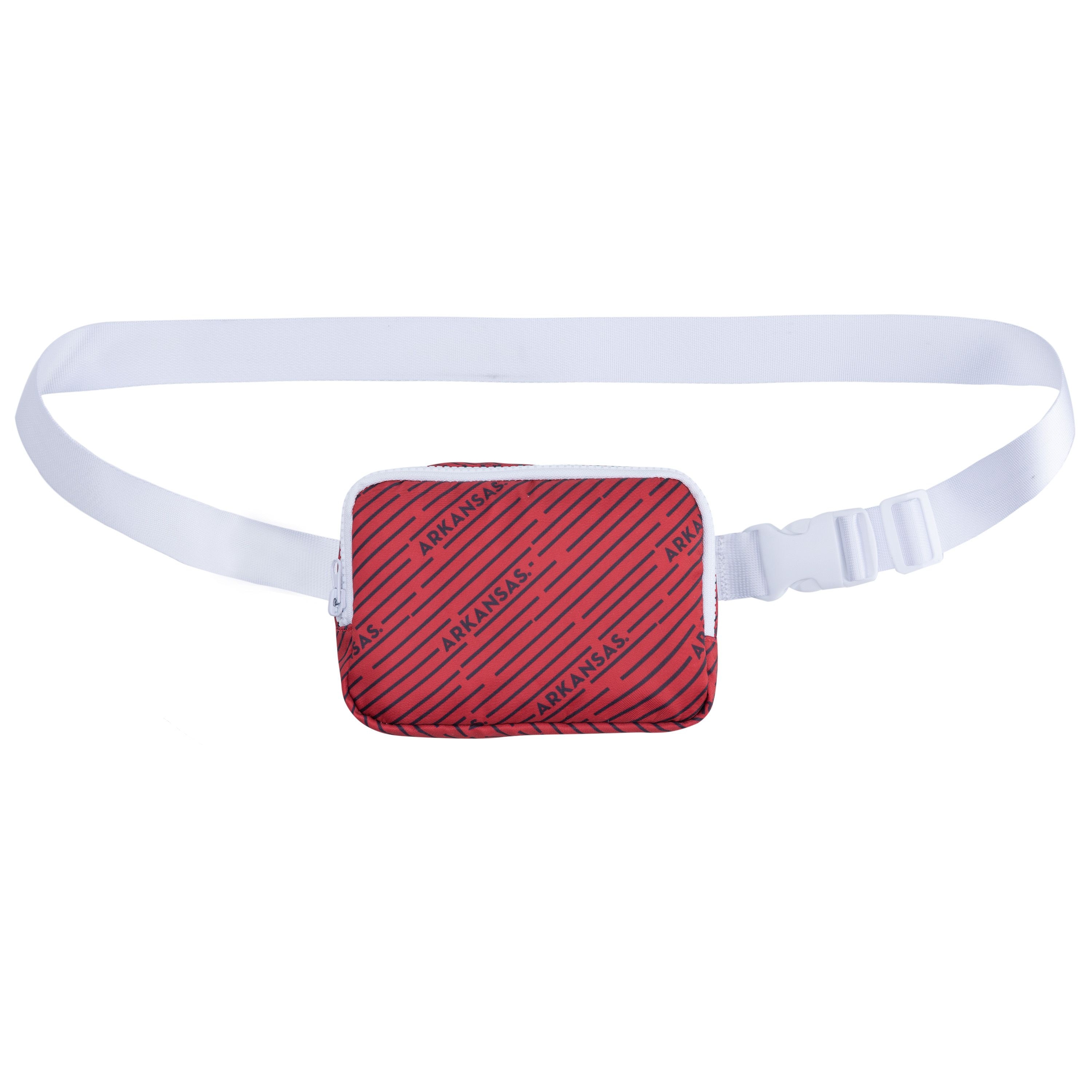 Arkansas Razorbacks AOP Stripes Fanny Pack