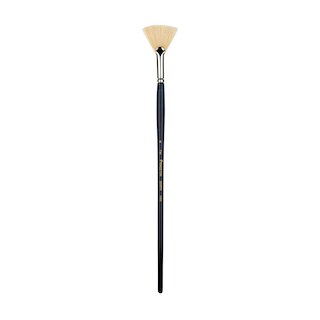Princeton Brush Ashley Natural Bristle Brush, Fan, 6