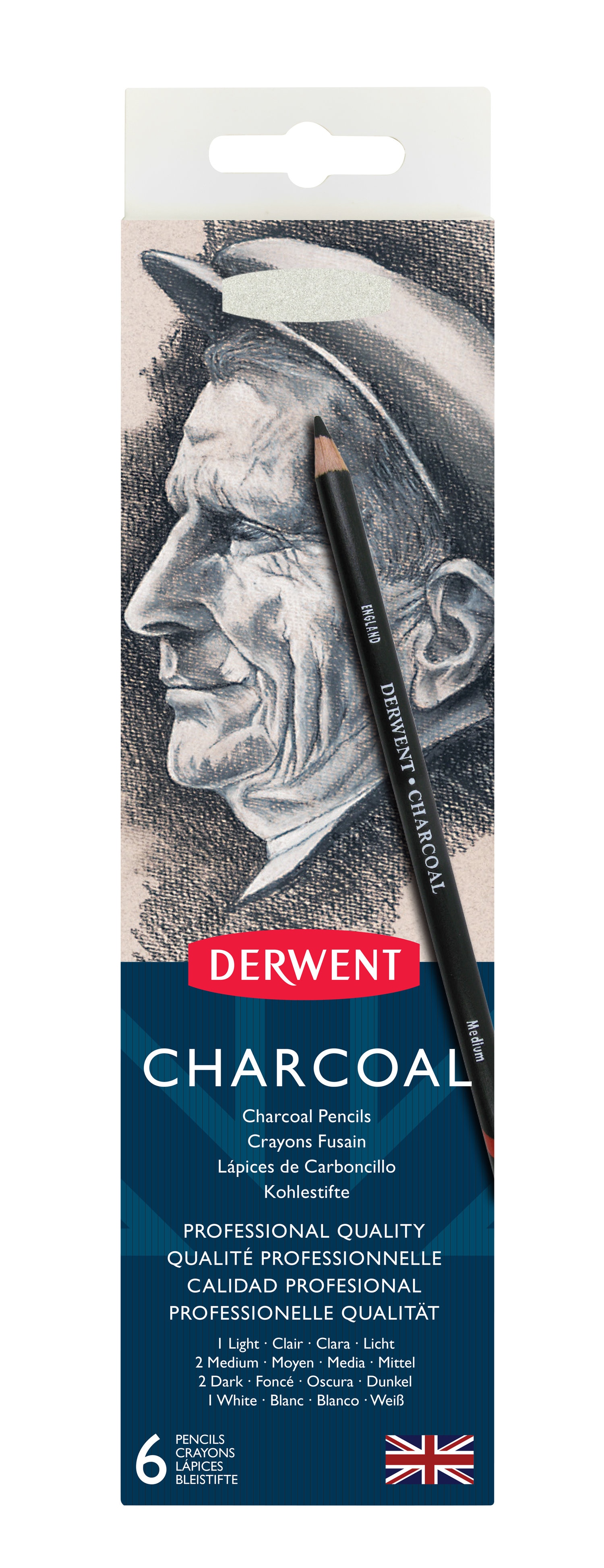 Derwent Charcoal Tin Set
