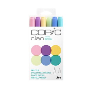 Copic(R) Ciao Marker Set, Pastels