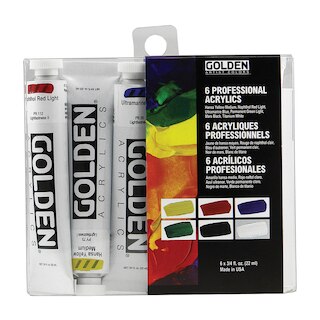 Golden(R) Heavy Body Acrylics Introductory Set