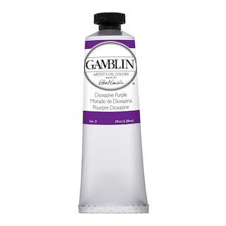 Gamblin Artist Grade Oil Color, 37ml, Dioxazine Purple