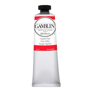 Gamblin Artist Grade Oil Color, 37ml, Napthol Red