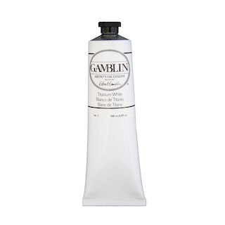 Gamblin Artist Grade Oil Color, 150ml, Titanium White