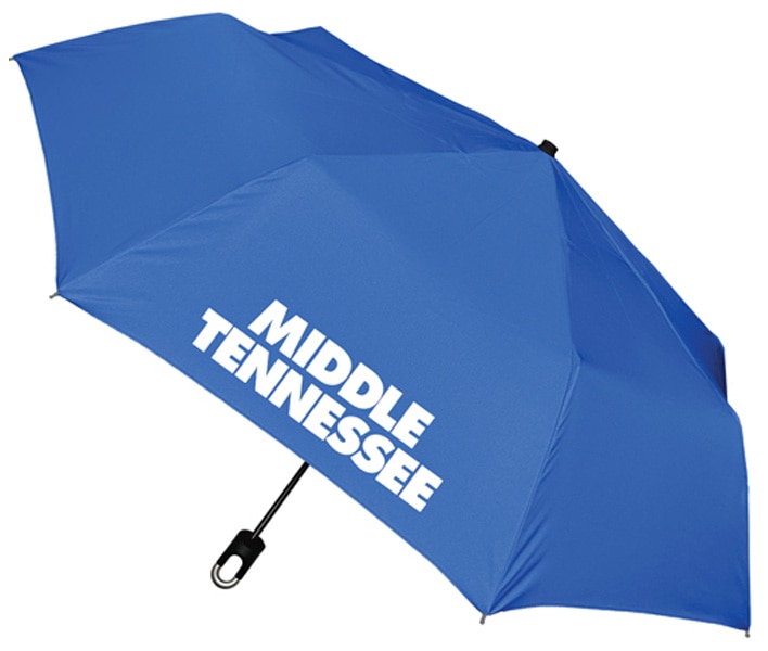 Storm Clip Mini Folding Emblematic Solid Umbrella 42" Coverage