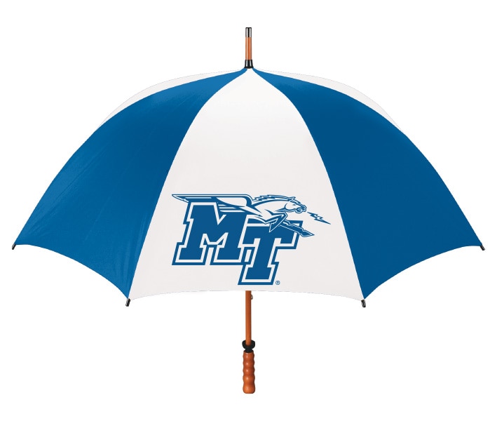Middle Tennessee State Blue Raiders "The Eagle" Sporty Wood Shaft Golf Umbrella 62"