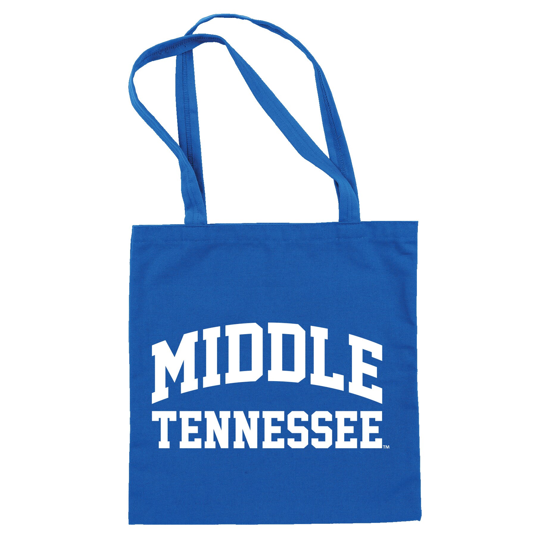 Middle Tennessee State University Blue Raiders Color Canvas Tote