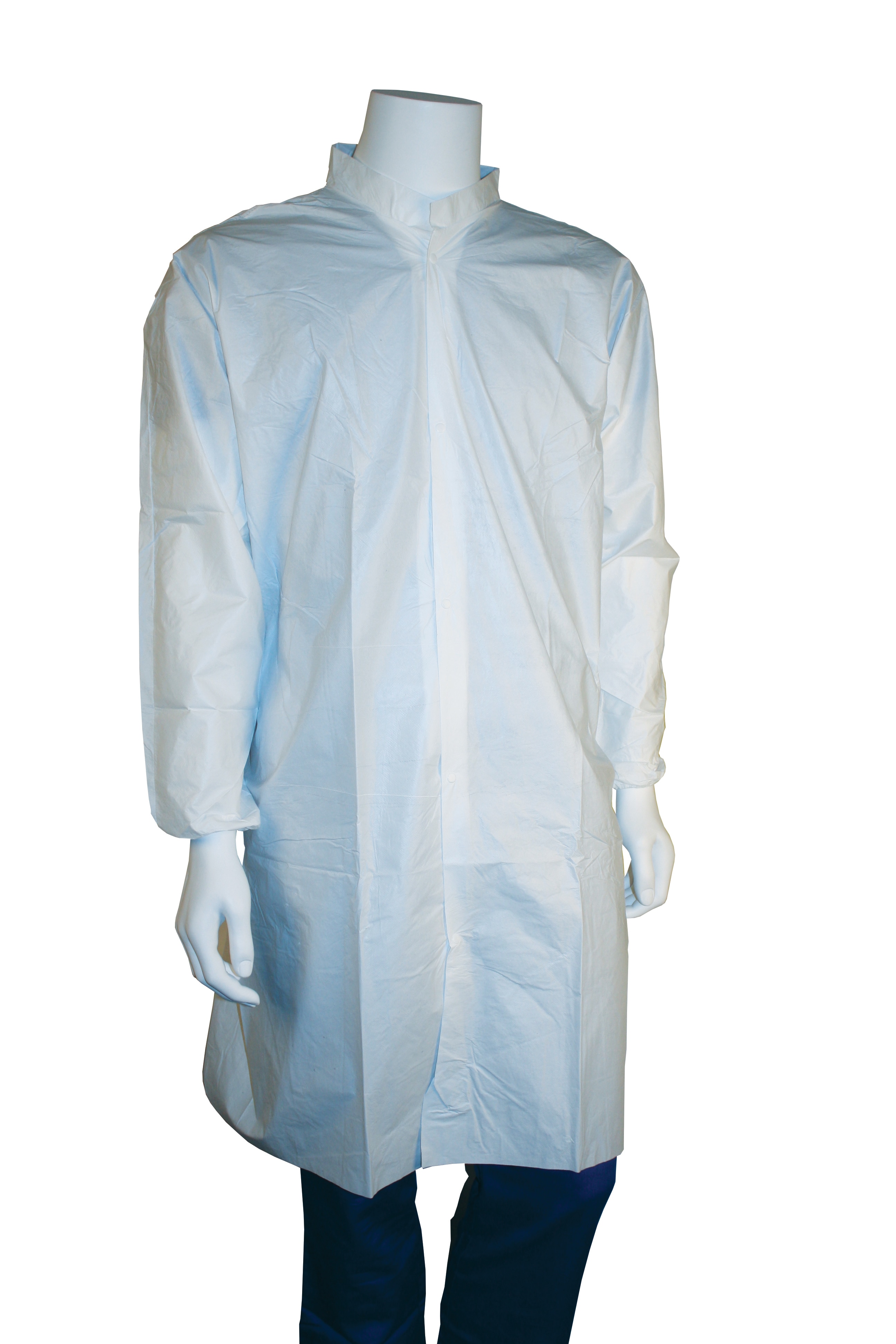 White Disposable Labcoat