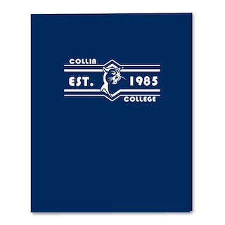 Roaring Twin Pocket Laminated Foil Portfolio 11 x 8.38